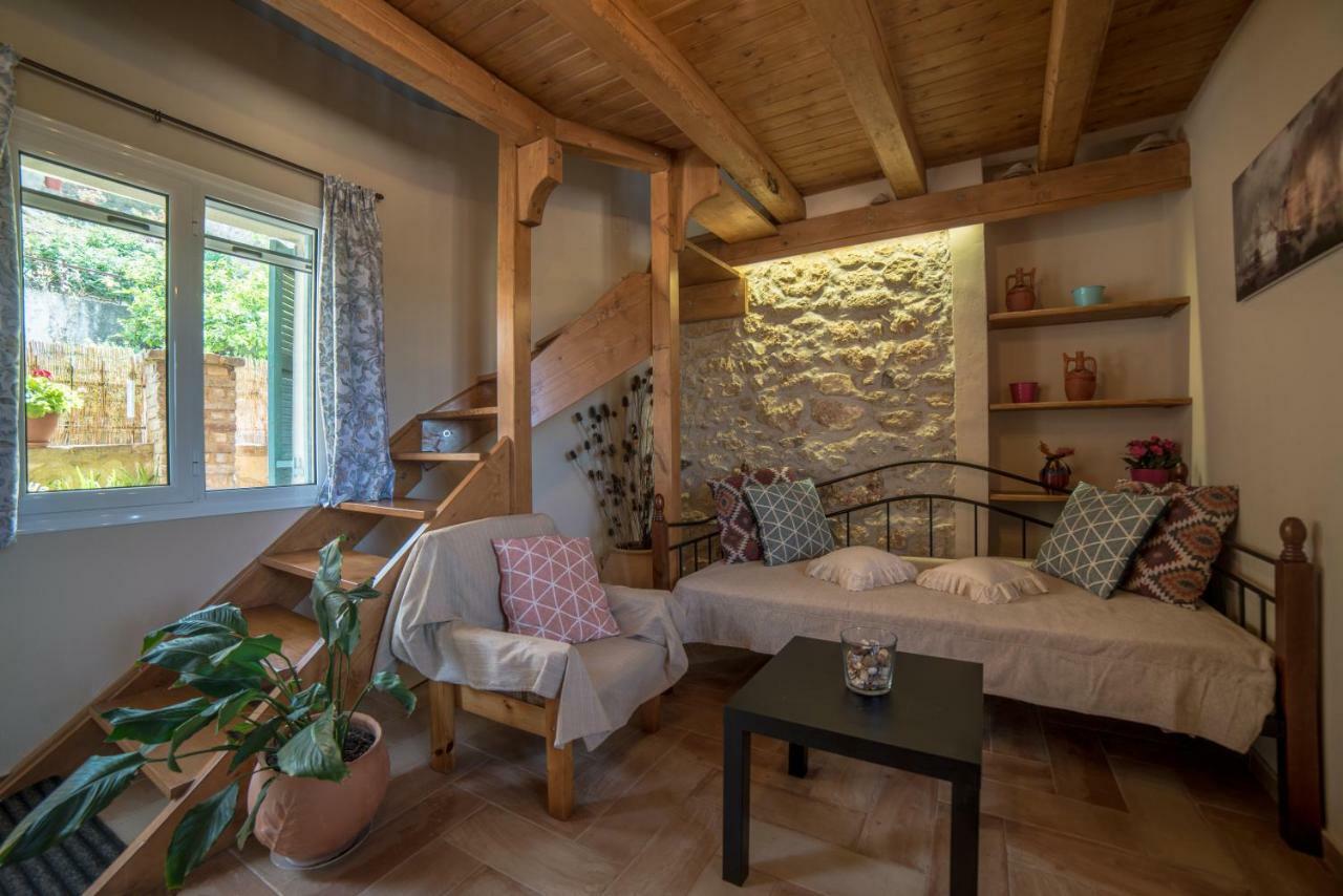 Appartamento Menecrates Rustic - San Matteo Ágios Matthaíos Esterno foto