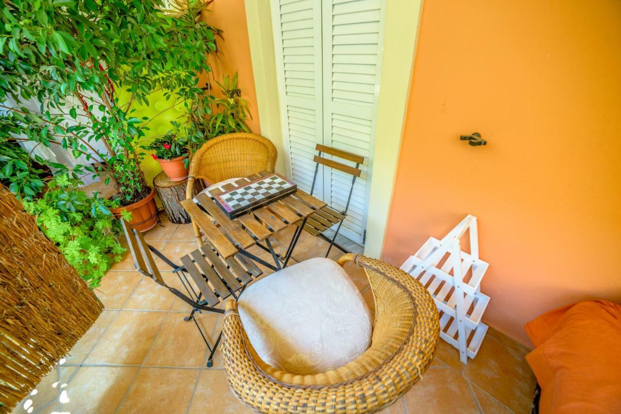 Appartamento Menecrates Rustic - San Matteo Ágios Matthaíos Esterno foto