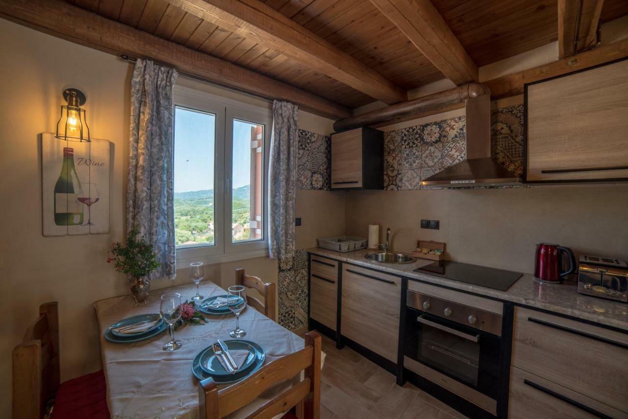 Appartamento Menecrates Rustic - San Matteo Ágios Matthaíos Esterno foto