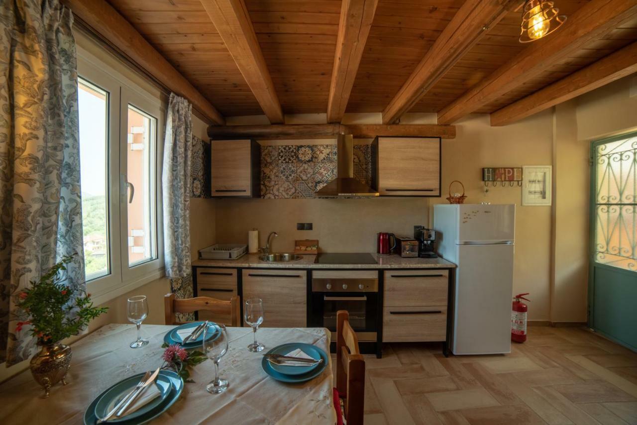 Appartamento Menecrates Rustic - San Matteo Ágios Matthaíos Esterno foto